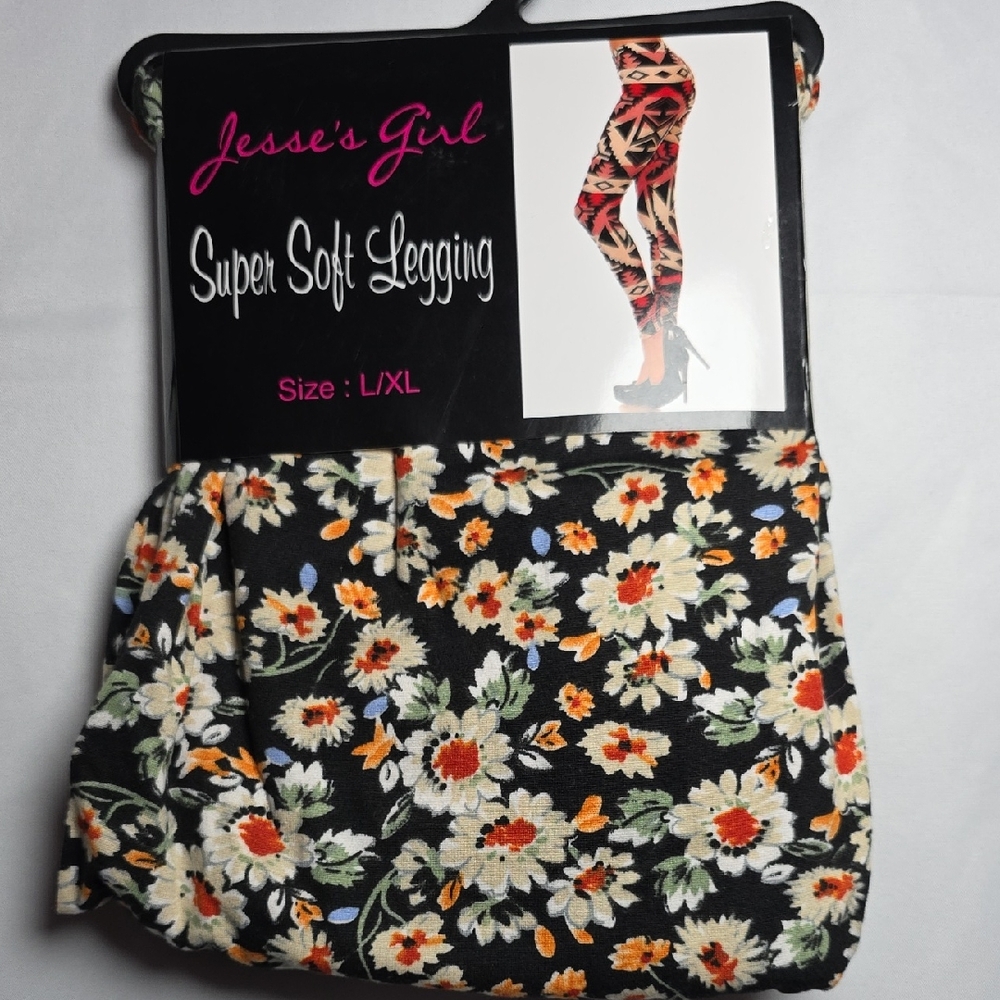 Jesse's Girl Floral Leggings